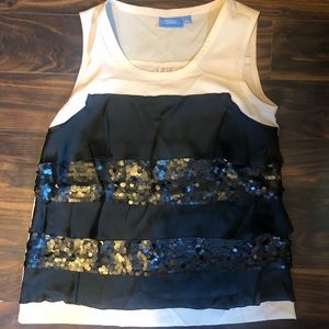Sequin tank top